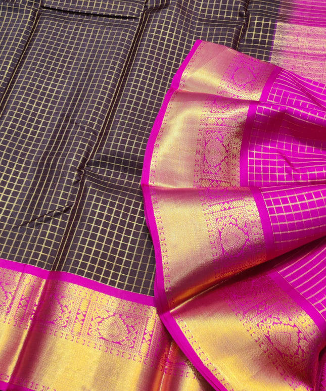 Kanchi Kuttu Handloom Pattu Saree - KMP3008
