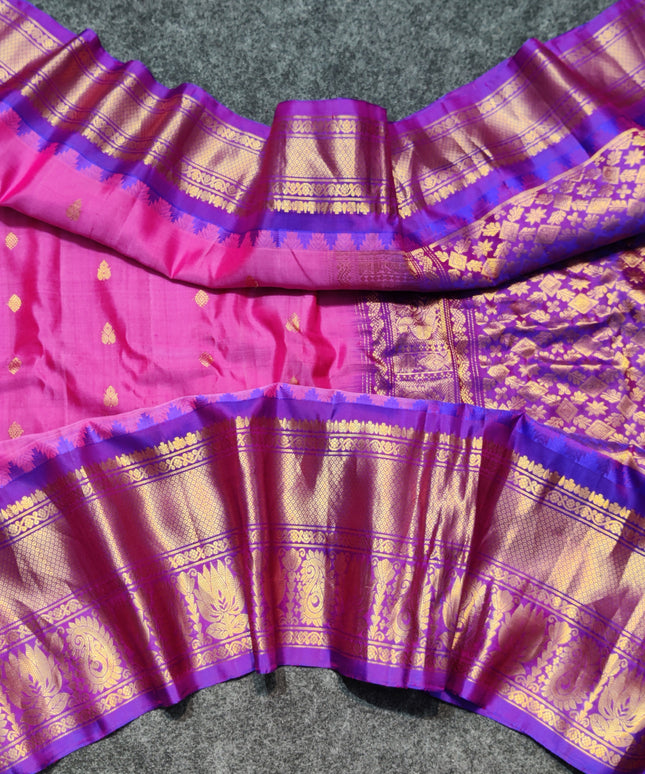 Gadwal pure silk saree - GPS06