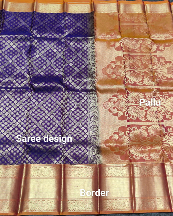 Kanchi pure Bridal wear saree @40% Off - KMP2012 alternate view