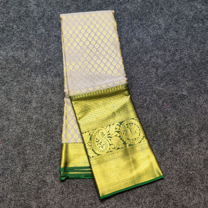Kanchi pattu half fine Bridal Saree - HF10