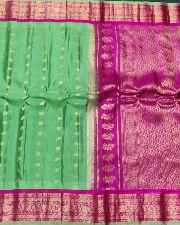 Gadwal Handloom Pure silk saree - GPS02 alternate view