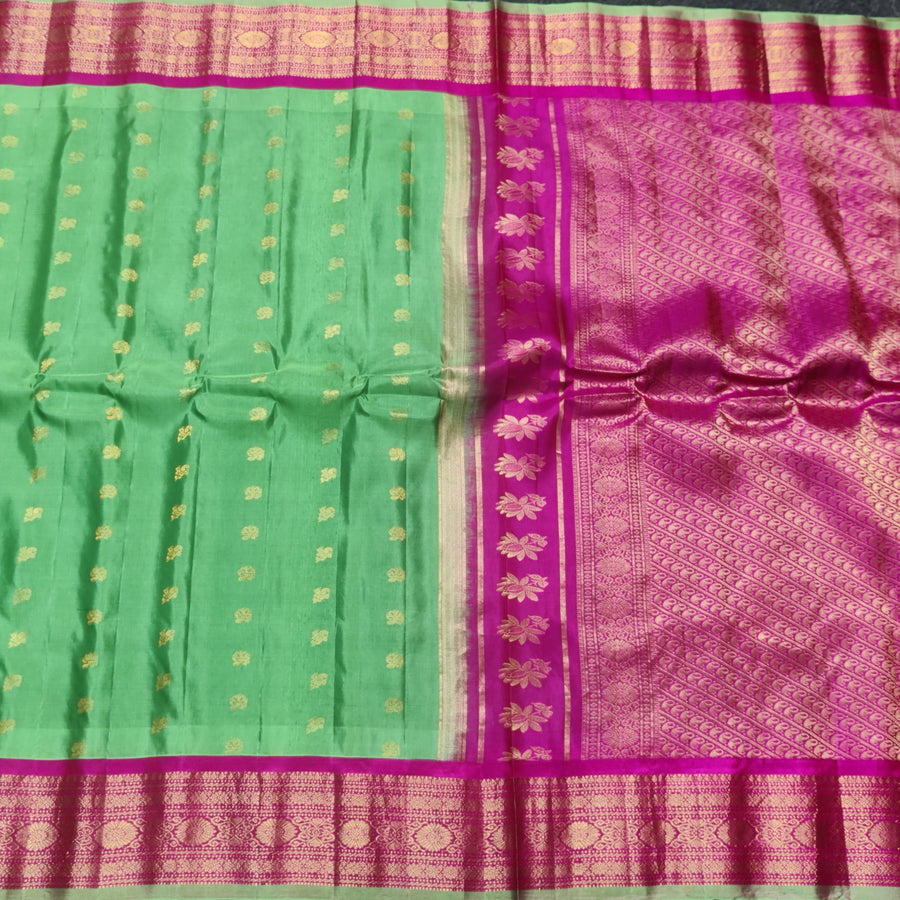 Gadwal Handloom Pure silk saree - GPS02