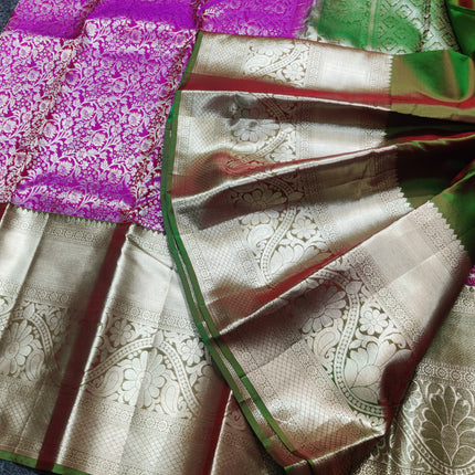 Kanchi pure Bridal wear saree @30% Off - KMP02