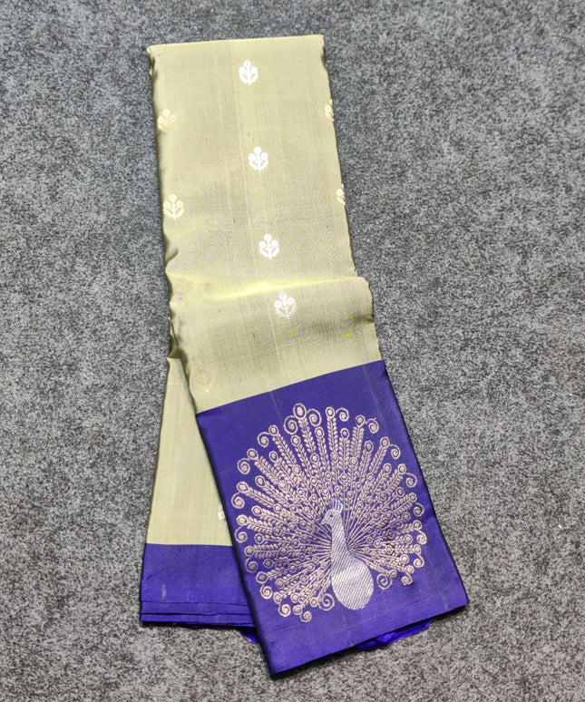 Kanchi pure soft silk Saree - KMP2055