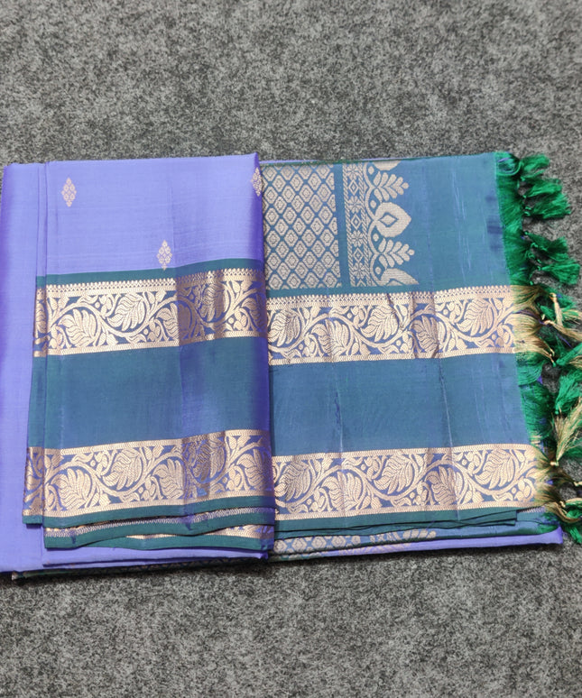 Vintage Lightweight Gap border pattu - LWP264