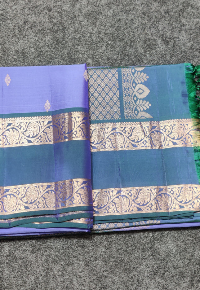 Vintage Lightweight Gap border pattu - LWP264