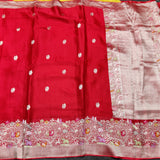 Mashru satin Silk Saree- MS23