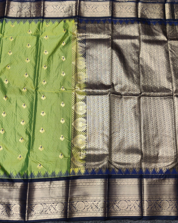 Gadwal Semi Silk Saree - GSM25 alternate view