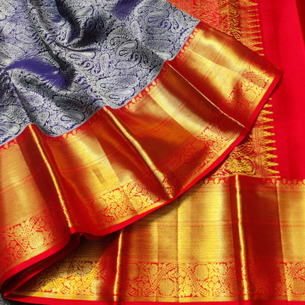 Kanchi Pattu Weeding Sarees @50% Off - KMP1903