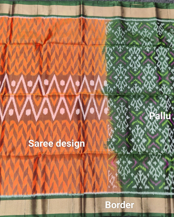 Ikkath Pure handloom silk saree - IKT10 alternate view