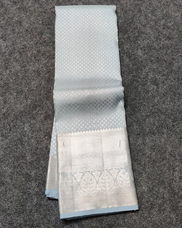 Kanchi Bridal Pure Silk Saree with Brocade Design – KMP225