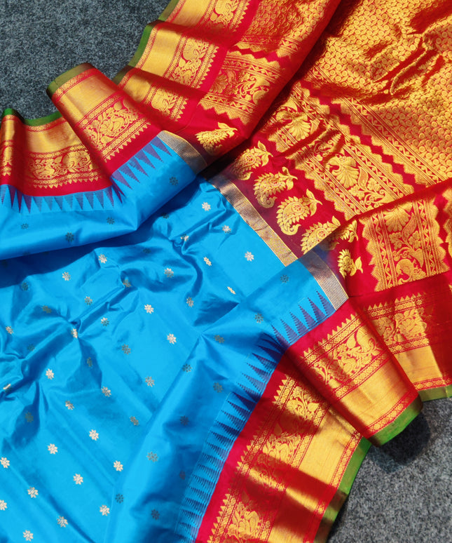 Gadwal pure silk saree - GPS65