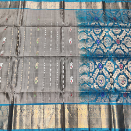 Meenakari kanchi lightweight pattu Saree - KMP3057