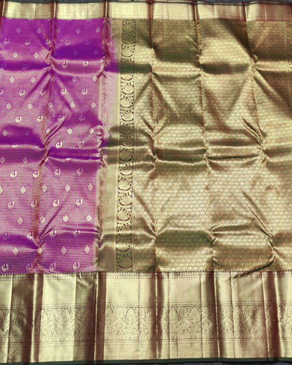 Kanchi pure Bridal wear saree @30% Off - KMP08 alternate view