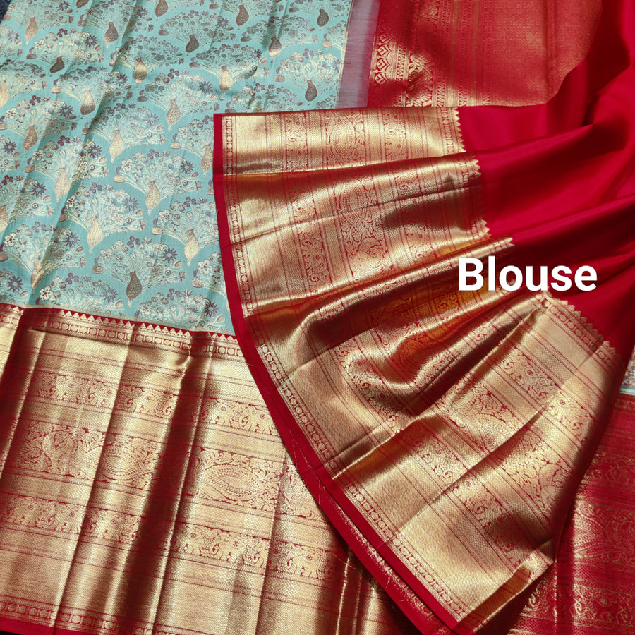 Kanchi Meenakari Bridal wear - KMP133