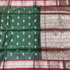 Kanchi pattu small border sarees - KMP153