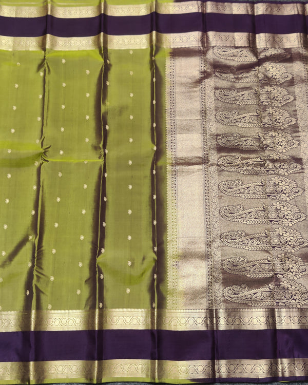Kanchi Handloom Vintage Gap Border - KMP3 alternate view