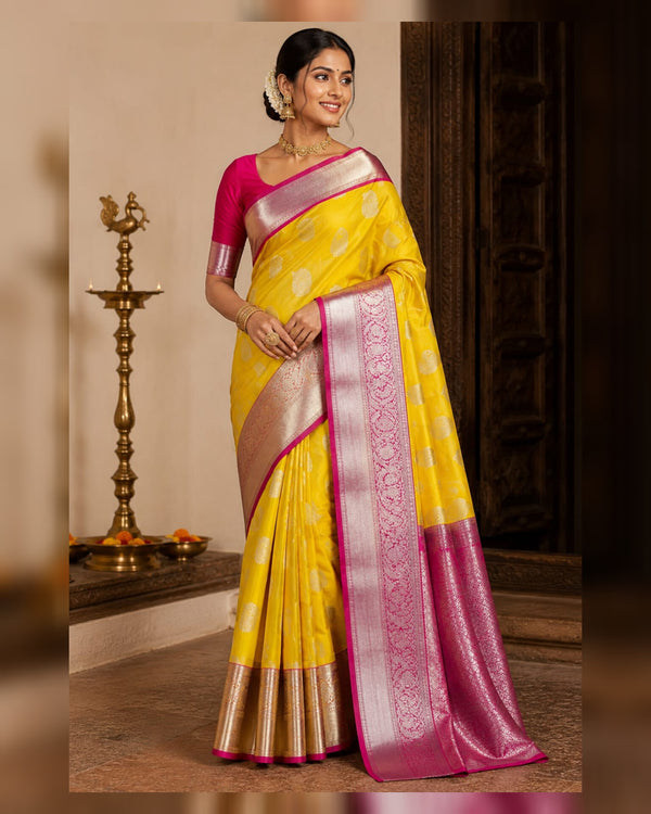 30%Off Kanchi pattu saree - KMP39