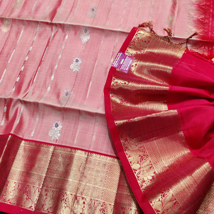 Meenakari kanchi lightweight pattu Saree - KMP3173