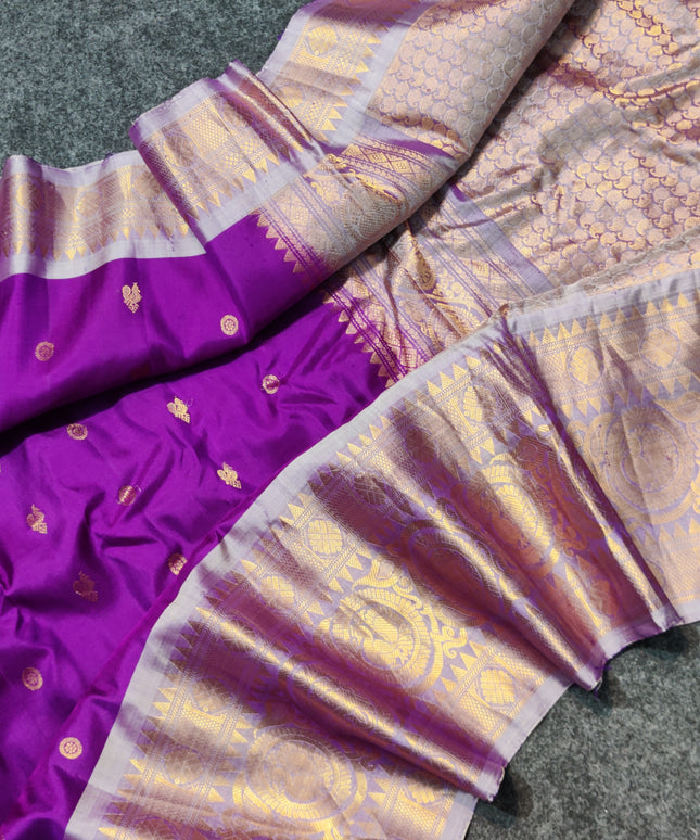 Gadwal pure silk saree - GPS01