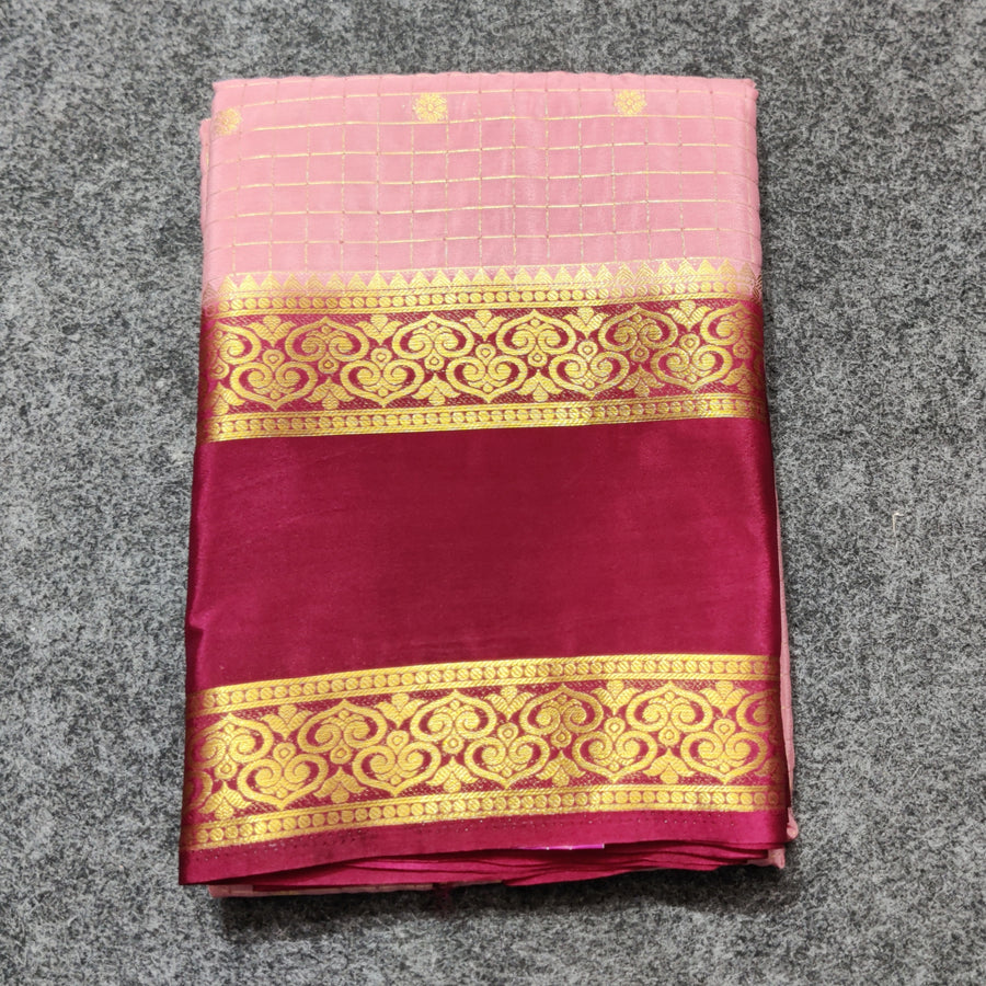 Semi crepe silk saree - SC16