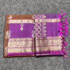 Lightweight pattu Scurt Border Saree - LWP306
