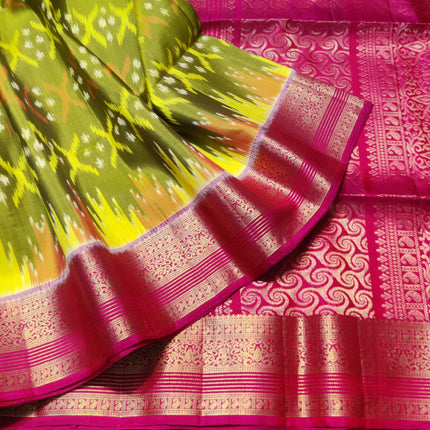 Ikkath Pure Silk Pattu Saree- IKT62