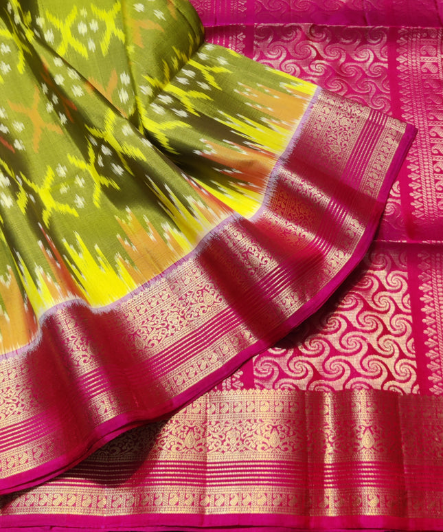 Ikkath Pure Silk Pattu Saree- IKT62