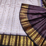 Gadwal check design pure silk- GPS41