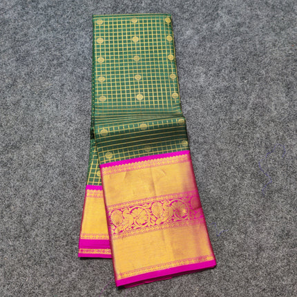 Kanchi Kuttu Handloom Pattu Saree - KMP3023