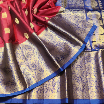 Kanchi pure soft silk Saree - KMP1586
