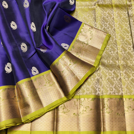 Kanchi Vintage Small border pattu - KMP168