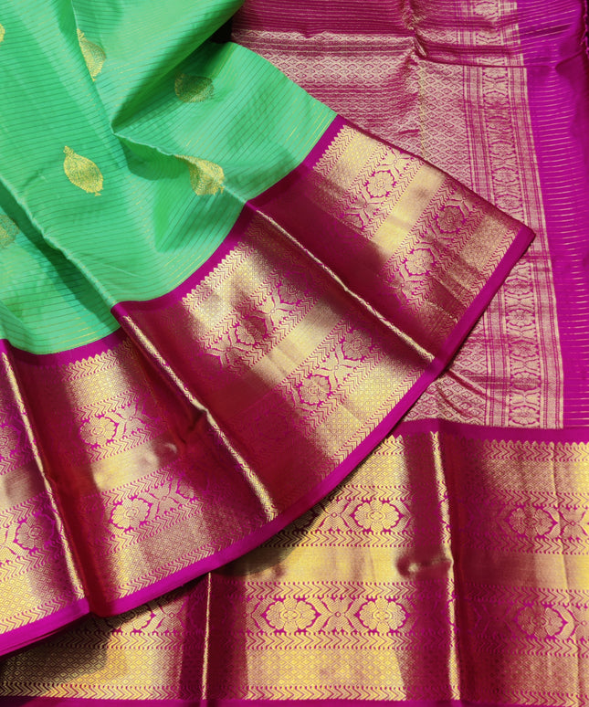 Kanchi Kuttu Handloom Pattu Saree - KMP3035