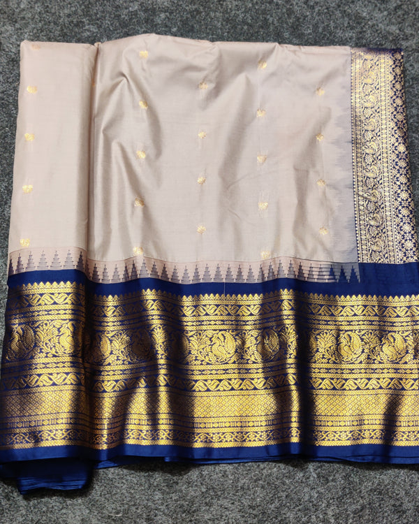 Gadwal Semi Silk Saree - GSM03 alternate view