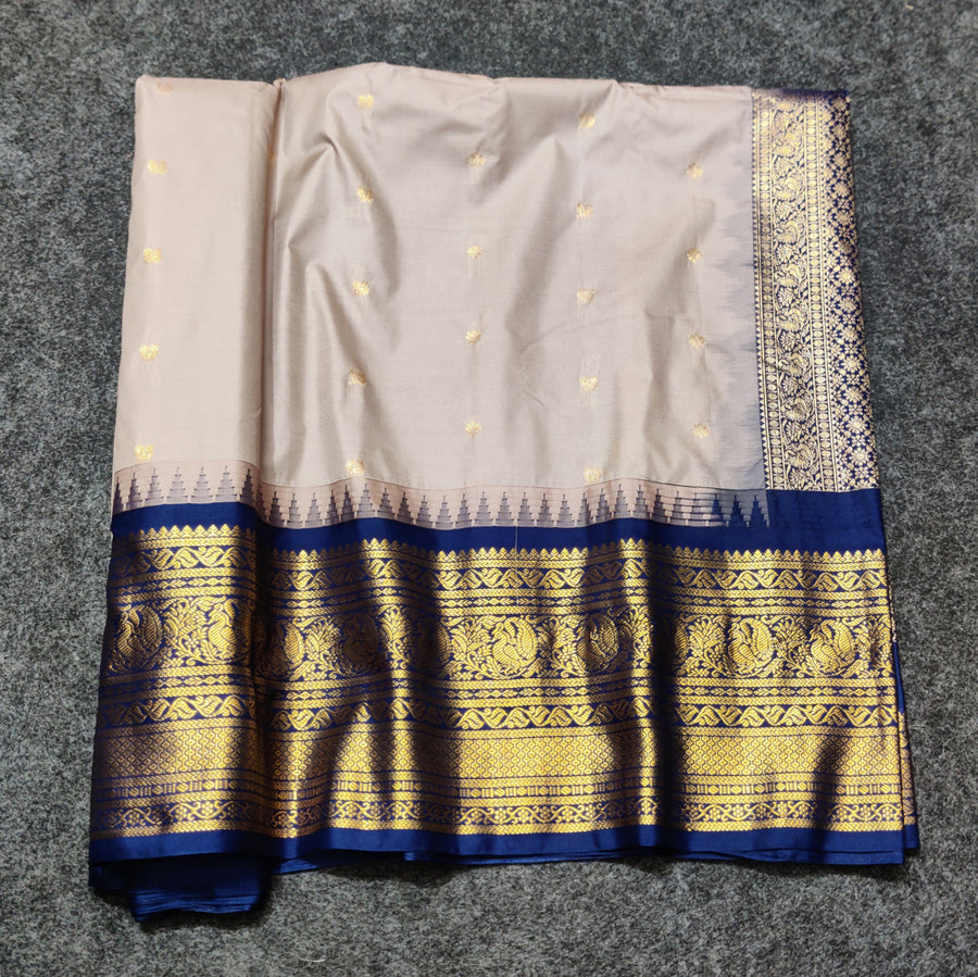 Gadwal Semi Silk Saree - GSM03