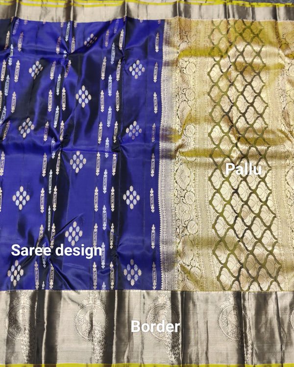 Lightweight pattu Scurt Border Saree - LWP411 alternate view