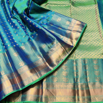 Kanchi pure vintage silk Saree - KMP2075