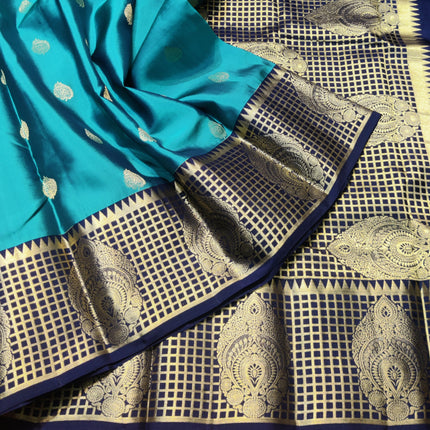 Kanchi pure soft silk Saree - KMP1207