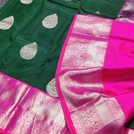 Kanchi Pure Handloom Pattu Saree - KMP155