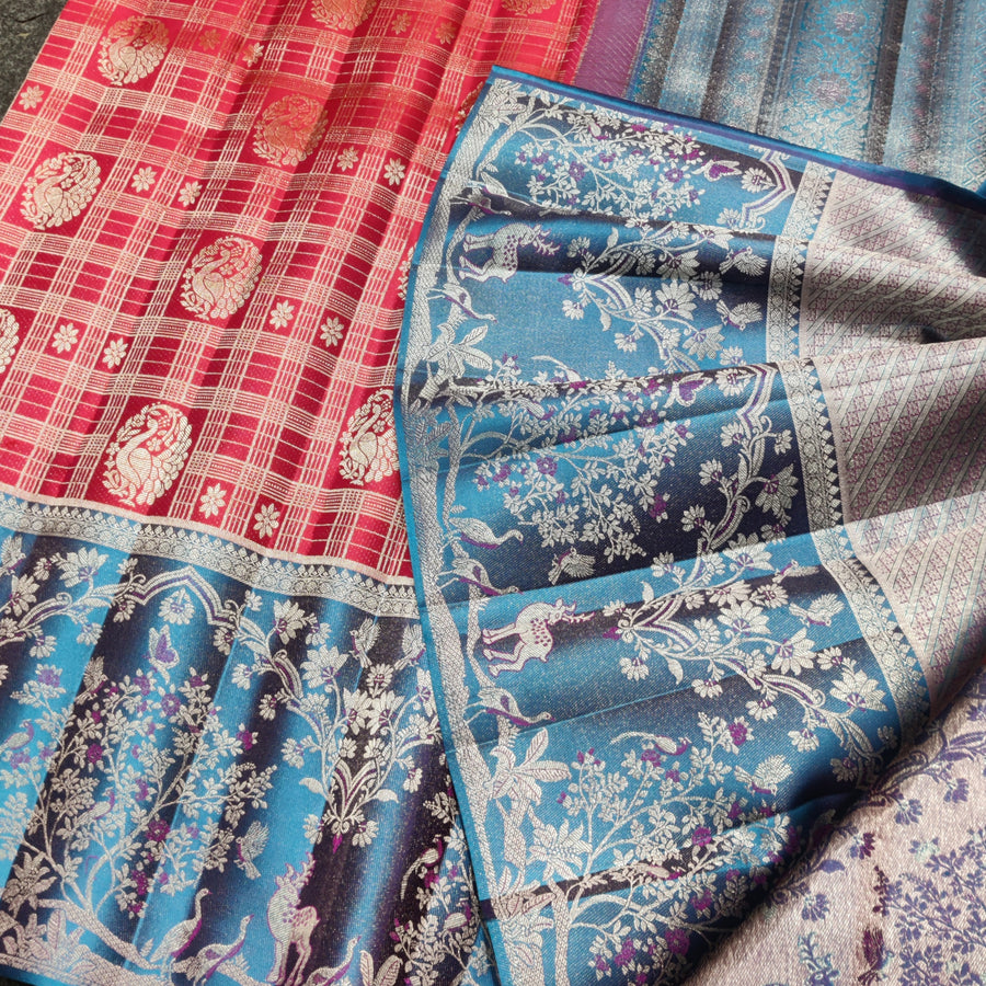 Kanchi Meenakari Bridal wear - KMP73