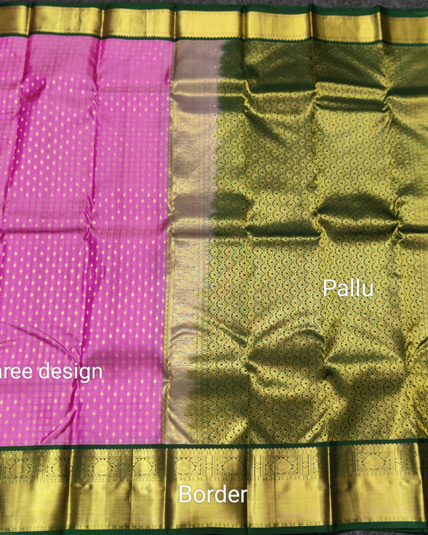 50% off Kanchi kuttu vintage Handloom saree - KMP82 alternate view