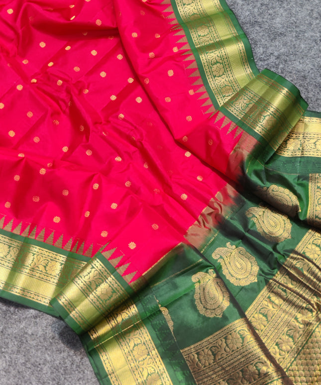Gadwal pure silk saree - GPS219