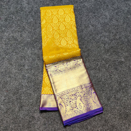 Kanchi pattu half fine Bridal Saree - HF02