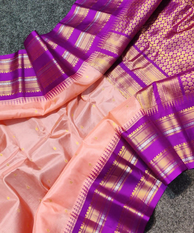 Gadwal pure silk saree - GPS68