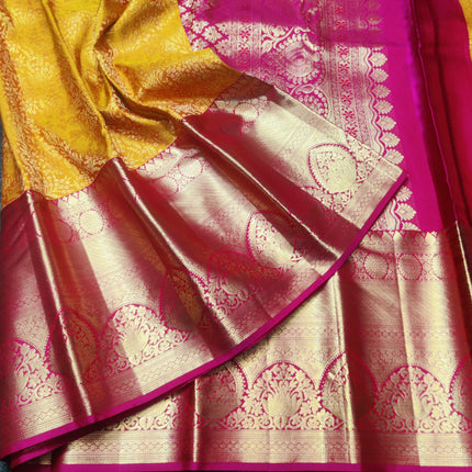 Kanchi pure Bridal wear saree @30% Off - KMP46