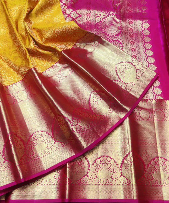 Kanchi pure Bridal wear saree @30% Off - KMP46