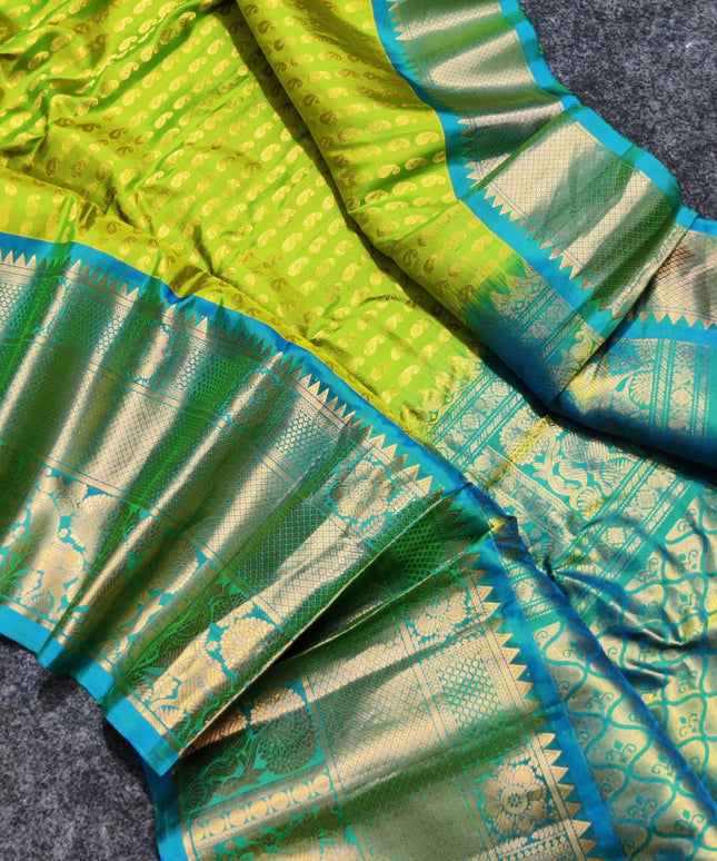 Gadwal pure silk saree - GPS131