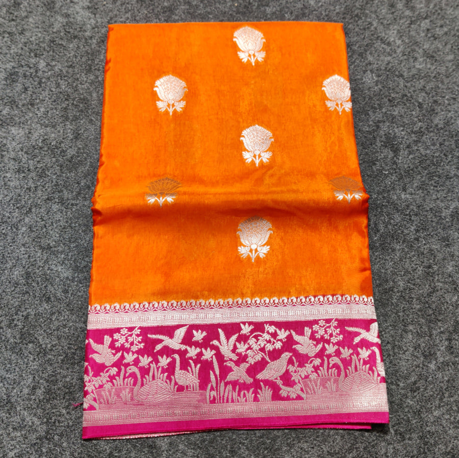 Mashru Silk Saree- MS10