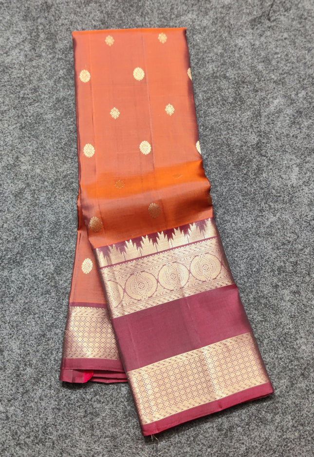 Kanchi Vintage Handloom Pattu Saree - KMP29