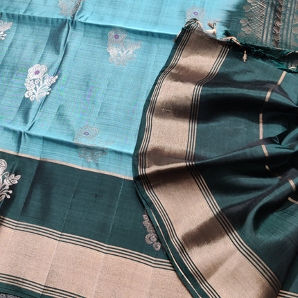 Lightweight pattu Scurt Border Saree - LWP152